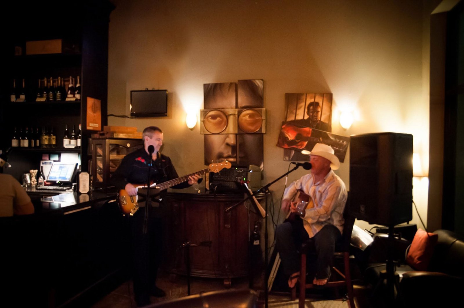 Rowdy Jameson performing live
